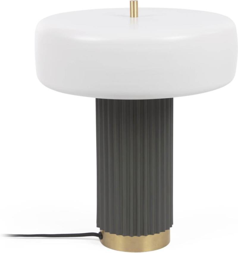 Serenella Bordlampe i Hvid, Grøn og Guld - Stilfuld Belysning