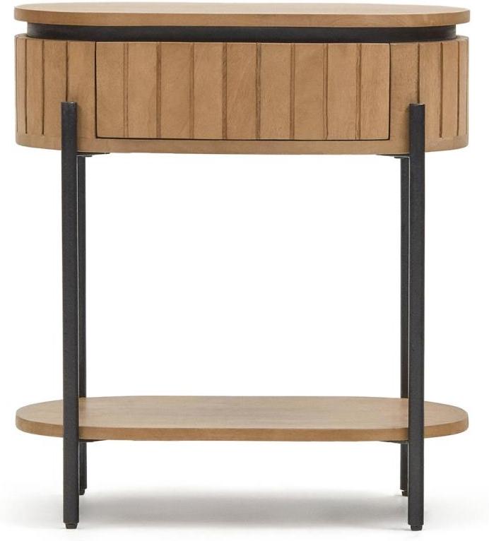 Licia Sengebord i Natur - Unikt Design i Mangotræ