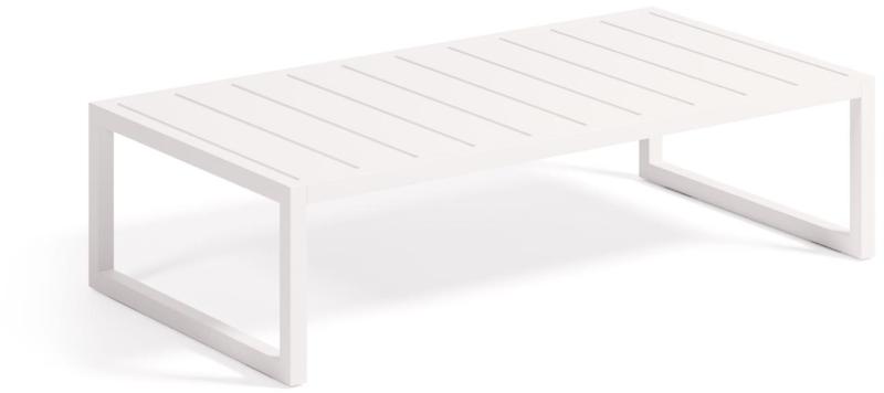 Comova Udendørs Sofabord i Hvid Aluminium - Moderne Design
