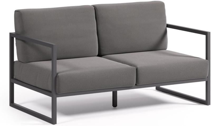 Comova  Udendørs  -personers Sofa  Sort  H85x152x85    Aluminium