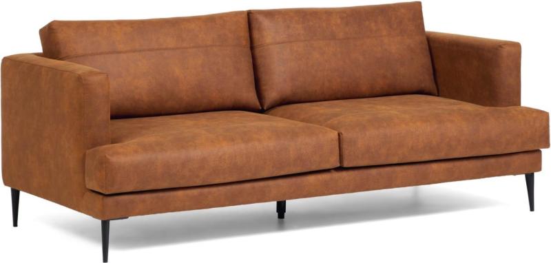 Tanya 2-personers sofa i brun - Elegance til dit hjem