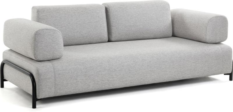 Compo 3-personers Sofa i Grå – Elegant og Komfortabel