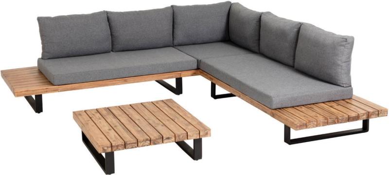 Zalika Udendørs Sofasæt i Grå Natur - Elegant Design