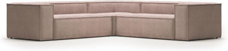 Lyserød Hjørnesofa fra Kave Home - Elegant og Funktionel