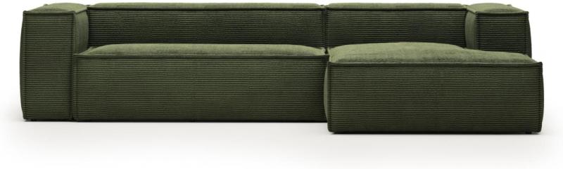 Grøn Chaiselong Sofa fra Kave Home - Højrevendt Design