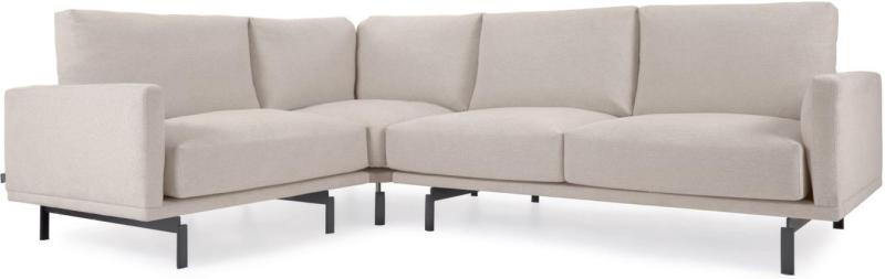 Galene Hjørnesofa i Beige - Stilfuld og Komfortabel