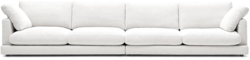 Gala 6-personers Sofa i Hvid - Komfort og Stil til Stuen