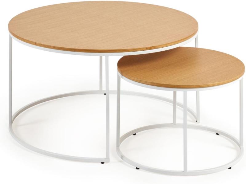 Yoana Sidebord i Natur Hvid – Elegant Design til Stuen