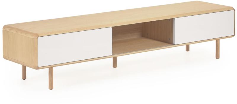 Anielle TV-bord i Natur Grå - Elegant skandinavisk design