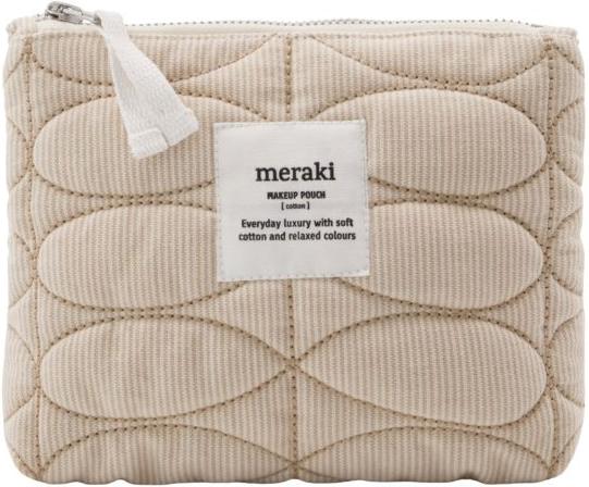 Mentha Makeup Taske Hvid Beige 14x25x19 cm