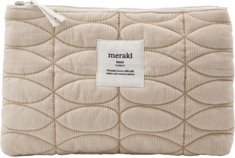 Mentha Makeup Pung i Hvid Beige - Elegant og Praktisk
