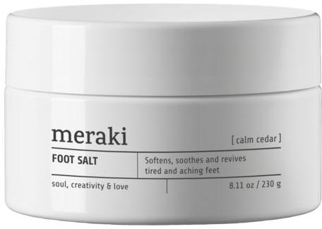 Fodbadesalt Calm Cedar fra Meraki - Forkæl Dine Fødder