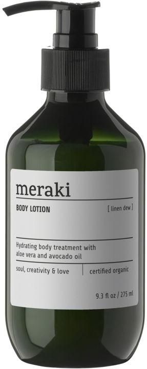 Luksuriøs Body Lotion Linen Dew fra Meraki