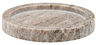 Elegant Marmor Bakke i Mørkbeige - Perfekt til Dit Hjem