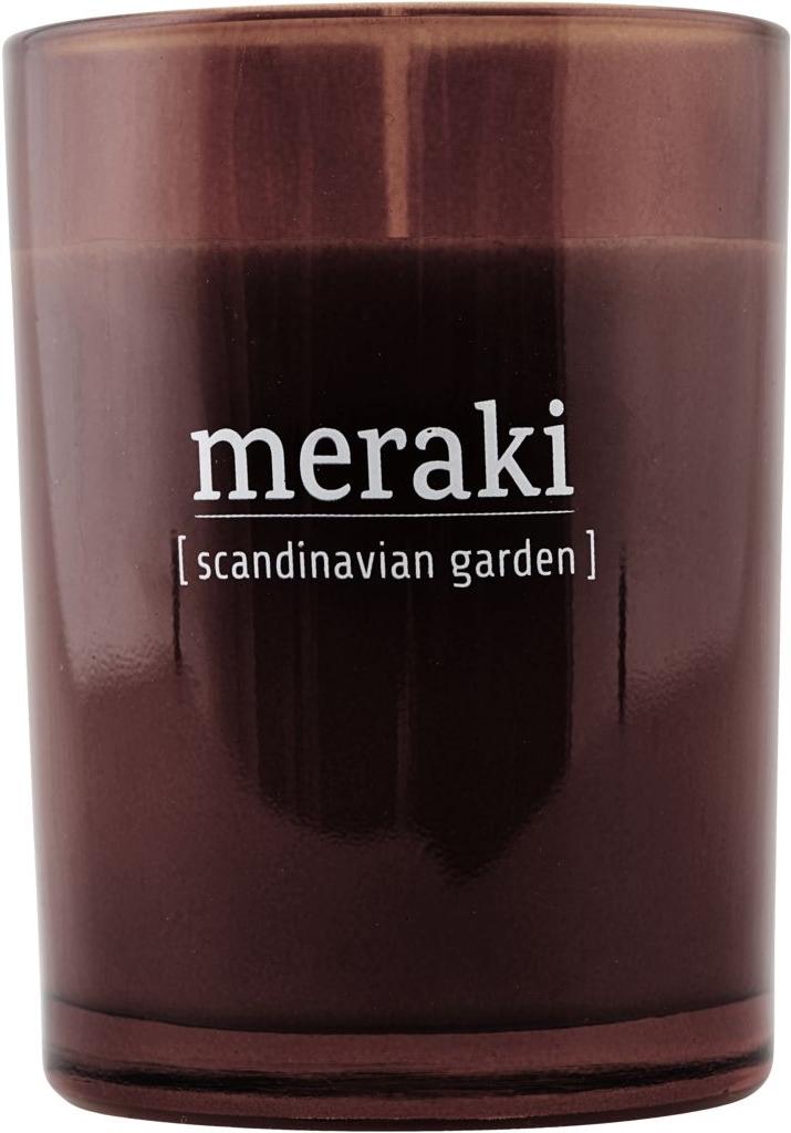 Skandinavisk Have Duftlys - Brændt Henna, Stilfuld Dekoration