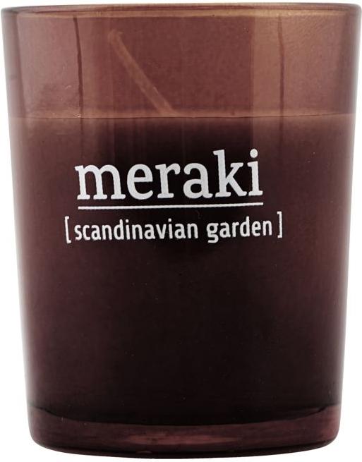 Skandinavisk Have Duftlys - Brændt Henna  H55x6 cm