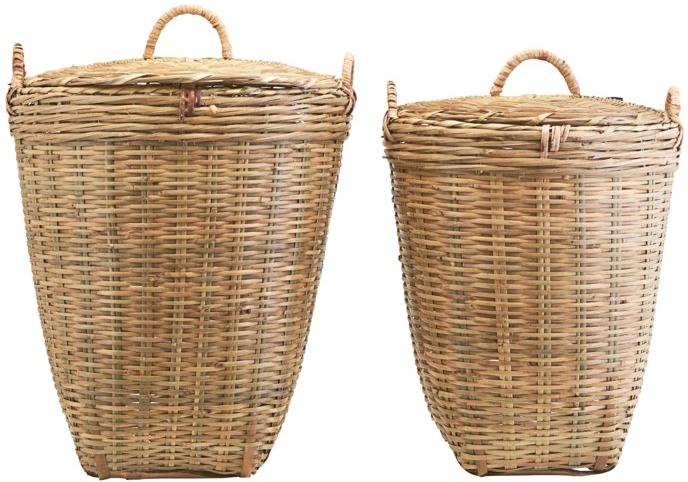 Køb Traditionelle Bambuskurve fra Meraki - Elegant Opbevaring