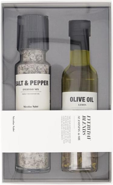 Gaveæske  Nicolas Vahé Everyday Blends Seasoning  Amp  Oil