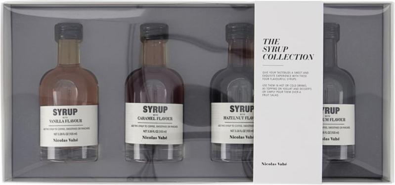 Gaveæske med sirup fra Nicolas Vahé - Perfekt gaveidé