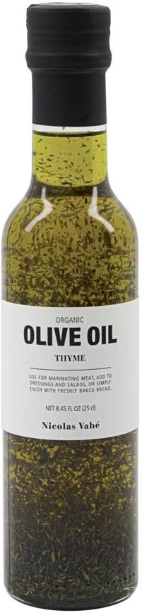 Økologisk Olivenolie med Timian fra Nicolas Vahé