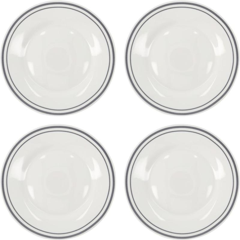 Frokosttallerken  Bistro  Grå