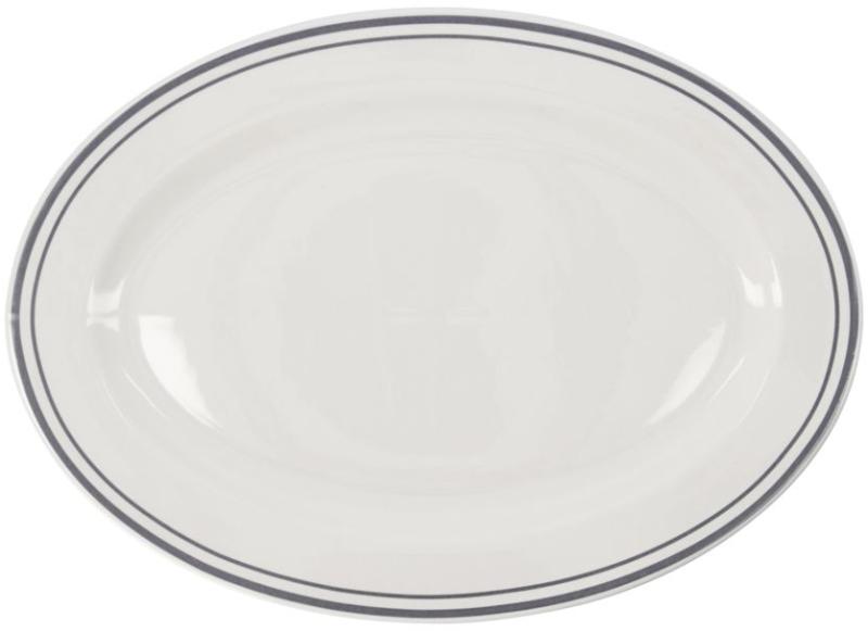 Bistro Serveringsfad i Porcelæn - Elegant Design