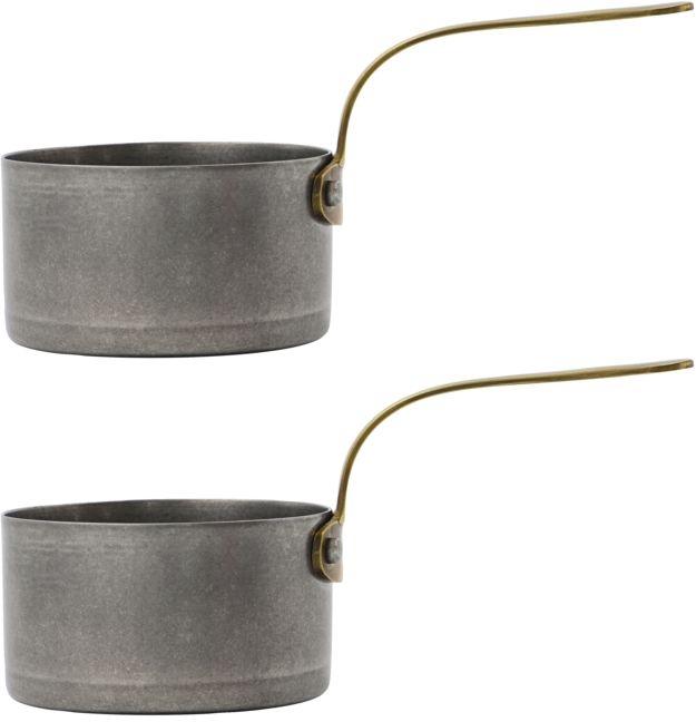 Elegant Mini-kasserolle i Sølv fra Nicolas Vahé