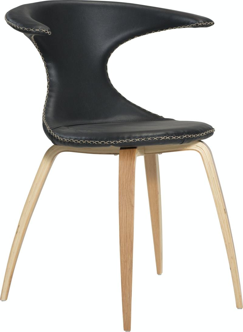 Flair Spisebordsstol i Sort Natur - Lækkert Nordisk Design