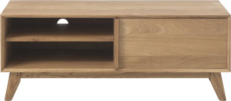 Rho TV-bord i natur med lakoverflade - elegant design