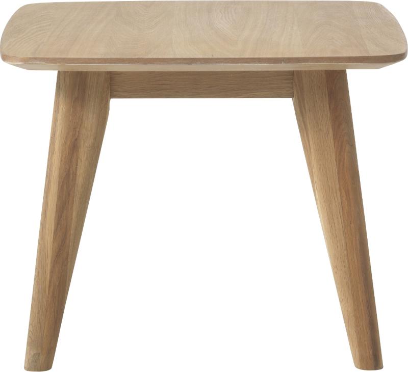 Rho Sidebord i Naturtræ - H45x60x60 cm