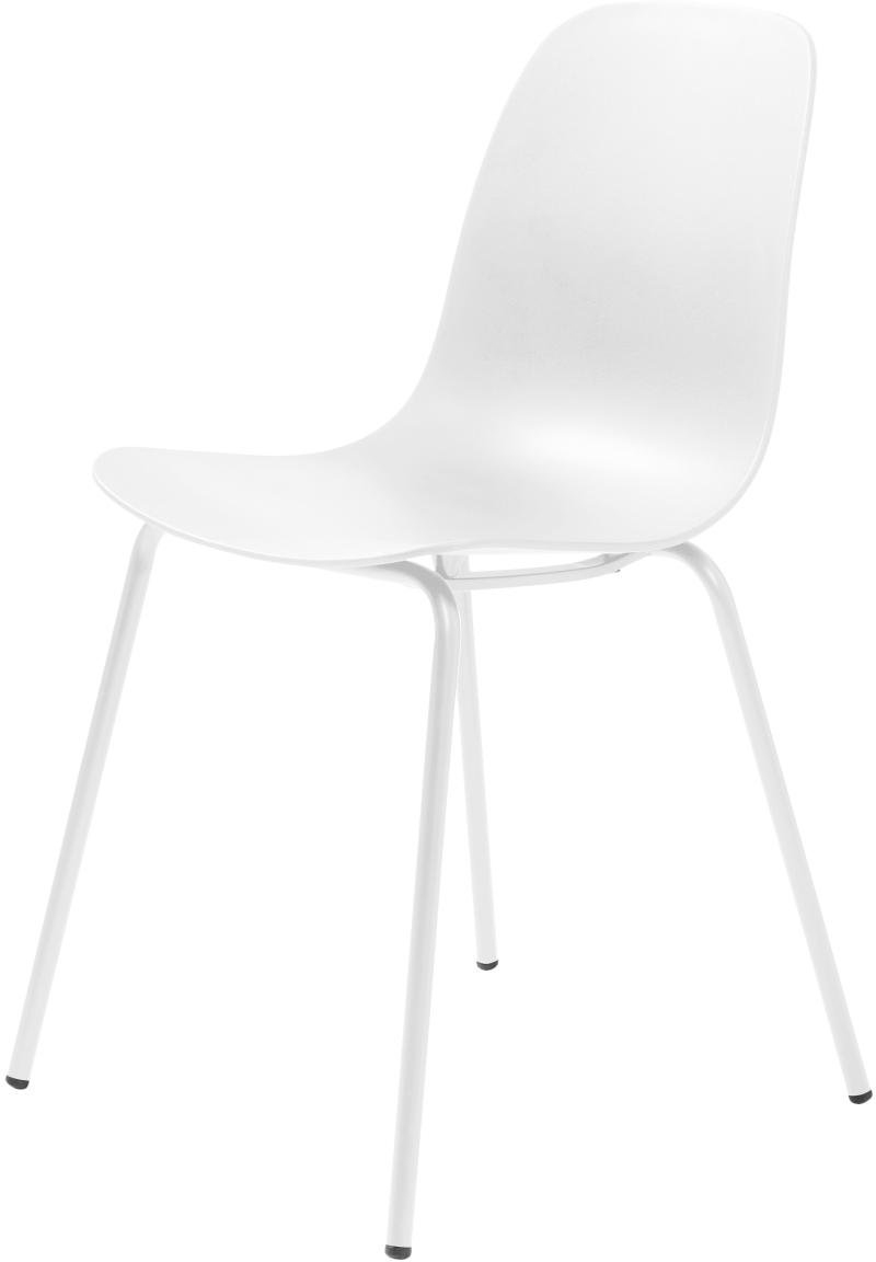 Whitby Spisebordsstol i Hvid - Moderne Design til Dit Hjem