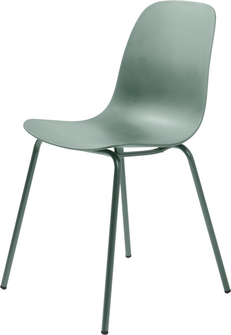 Whitby Spisebordsstol i Grøn - Moderne Design til Dit Hjem