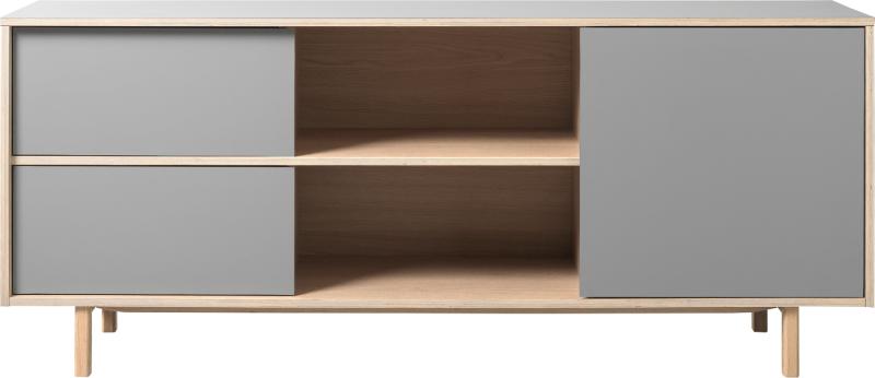 Bilbao  Skænk  Natur  H75x45x180    Egetræ