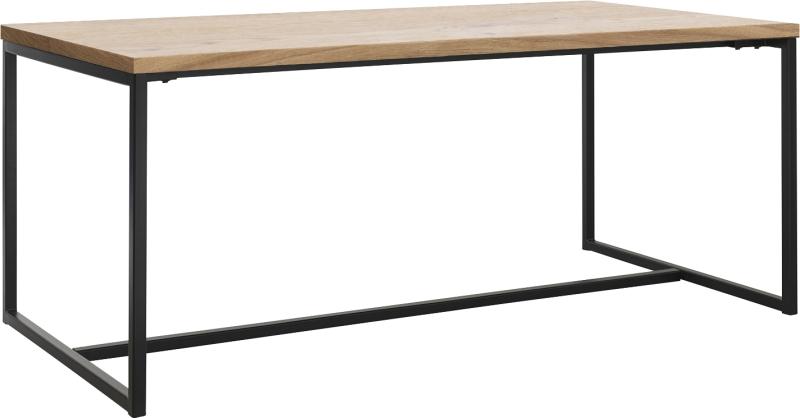 Rivoli Spisebord i Natur - Elegant Egetræ og Metal