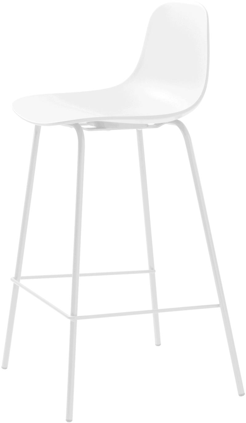 Elegant Whitby Barstol i Hvid fra Nordique Design
