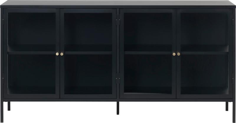 Carmel  Skænk  Sort  H85x40x170    Metal