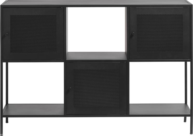 Malibu Skænk i Sort Metal - Elegant Design til Dit Hjem