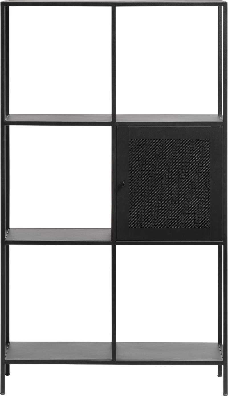 Malibu Metal Reol i Sort - Elegant og Minimalistisk Design
