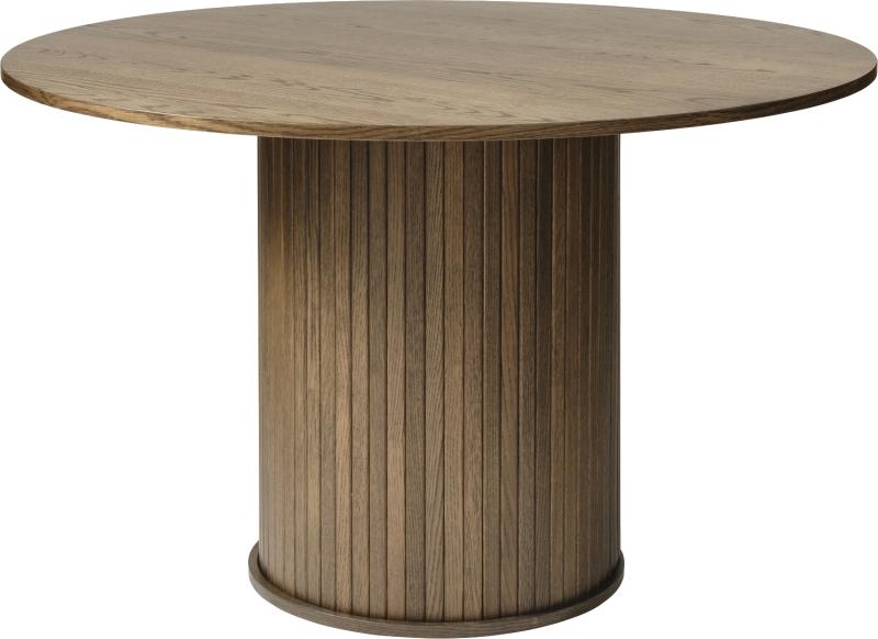 Nola Rundt Spisebord i Røget Egetræ - Elegant Design