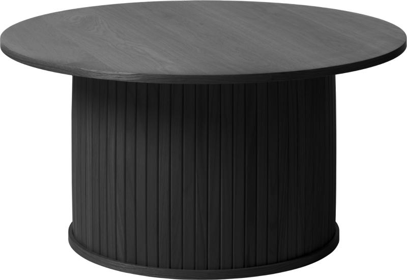 Nola Sofabord i Sort Egetræ - Elegant Design til Stuen