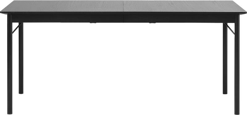 Savona Spisebord Sort H75x180x95 Egetræ