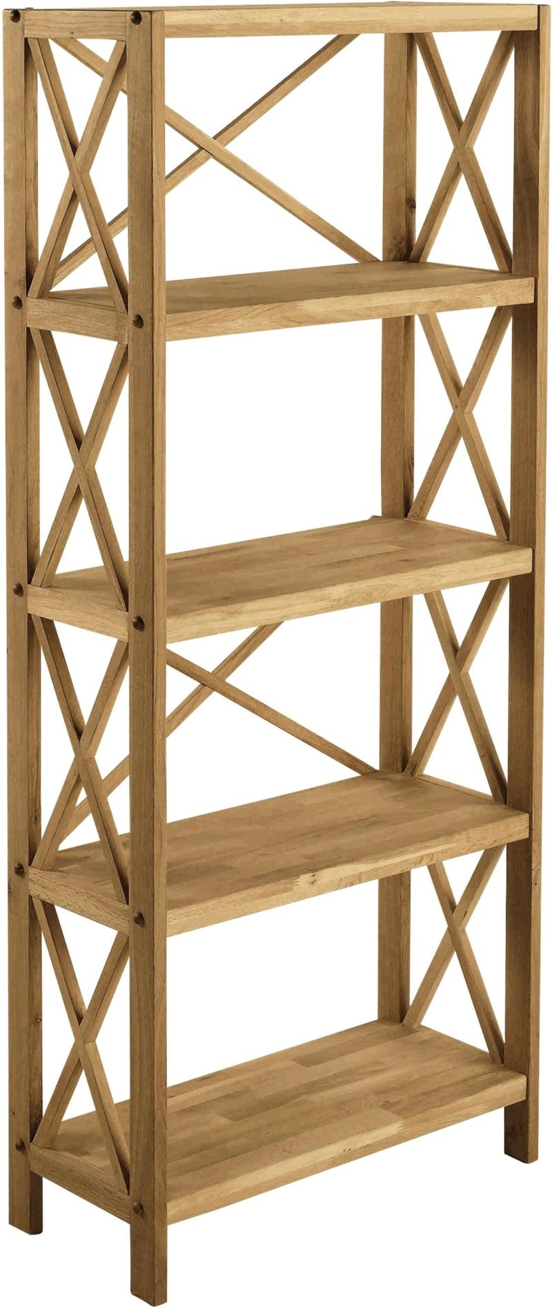 X-shelfs Reol i Egetræ fra Nordique Design - Stilfuld Opbevaring