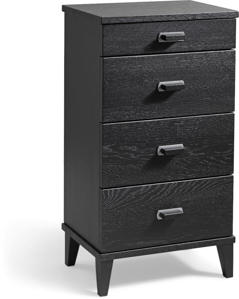 Malva Kommode i Sortbejdset Egetræ - Tidløst Design