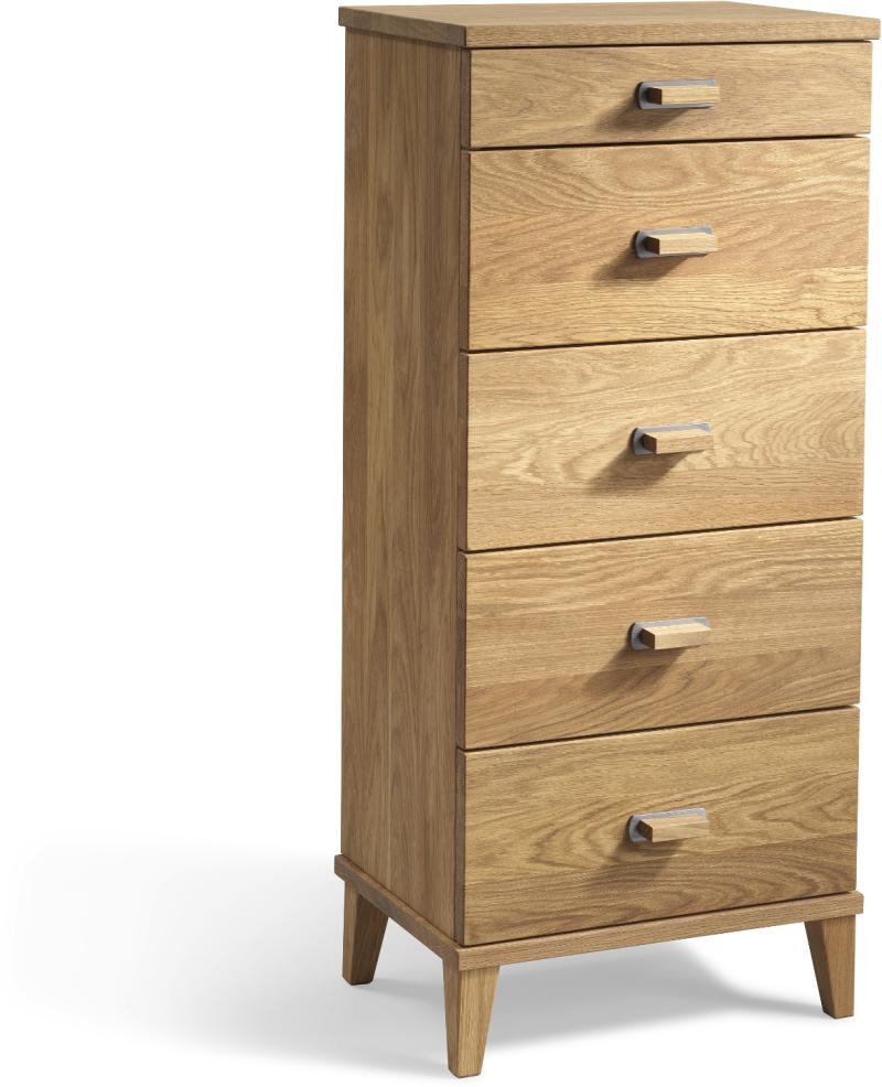 Malva Kommode i Lakeret Egetræ - Elegant Design