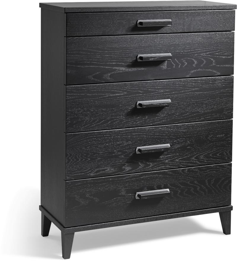 Malva Kommode i Sortbejdset Egetræ – Elegant Design