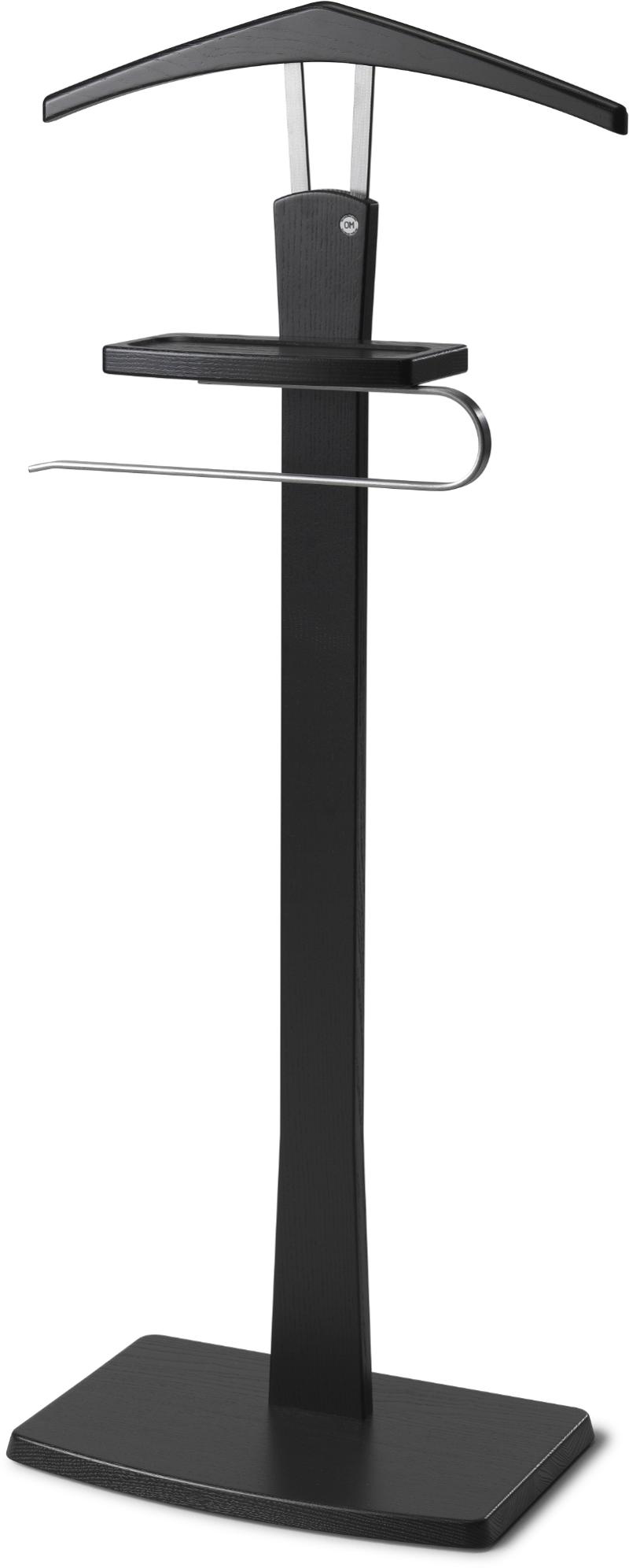 Zeve Stumtjener i Sortbejdset Ask med Stål 108 cm
