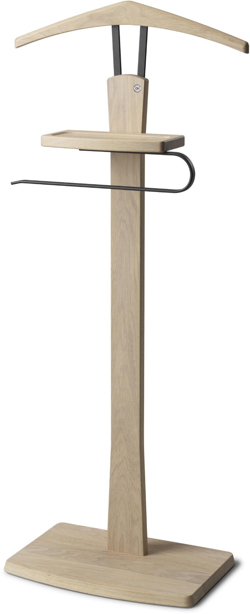 Zeve Stumtjener i Hvidolieret Eg - Minimalistisk Design