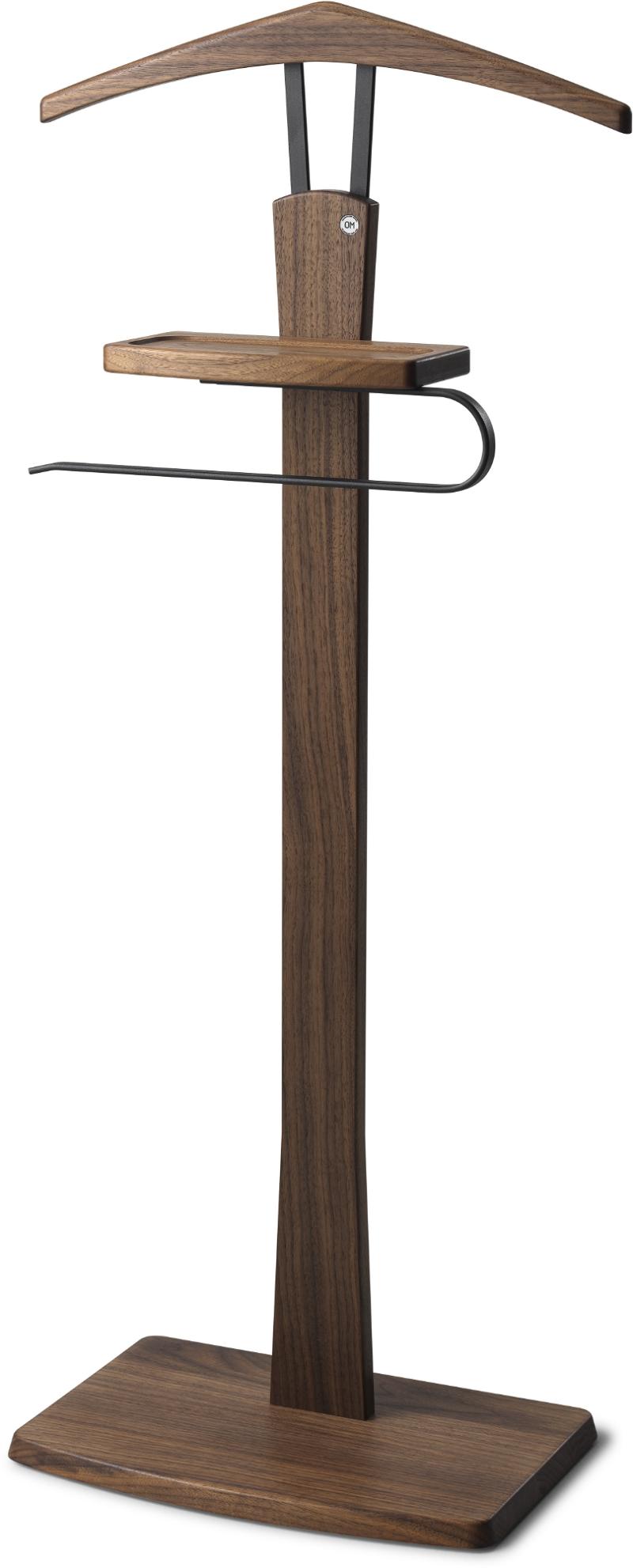 Zeve  Stumtjener  Olieret Valnød Sort  H108x40    Massiv Valnød