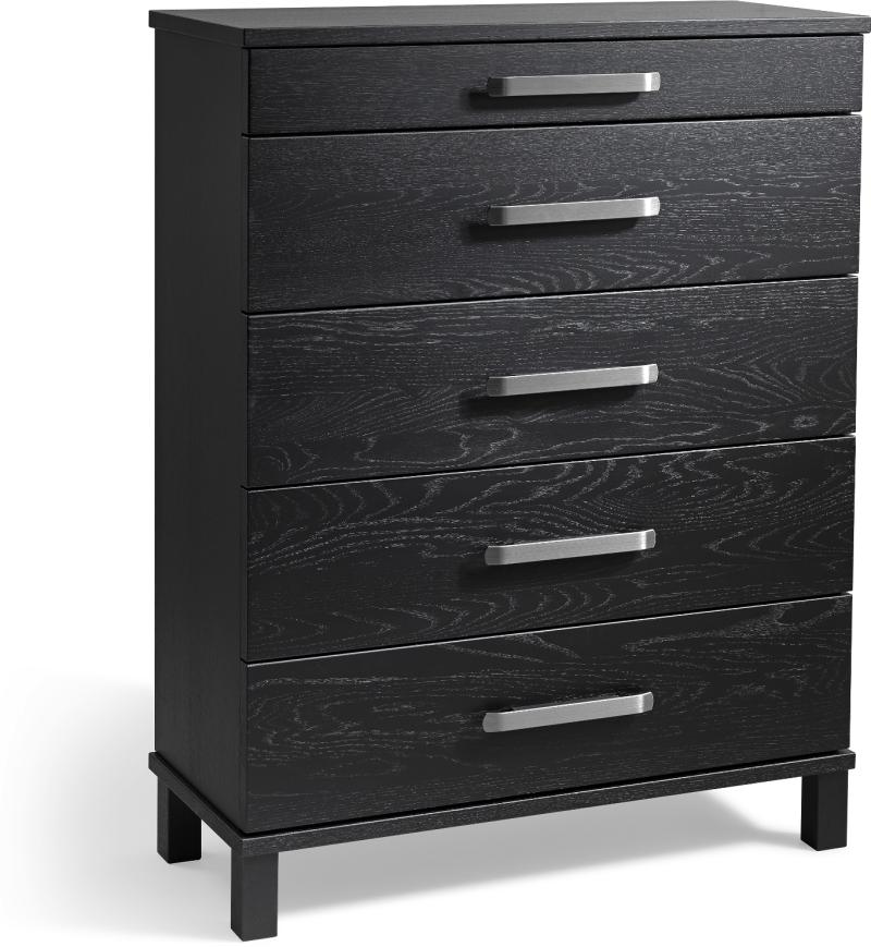 Nadja Kommode i Sortbejdset Eg - Elegant Design til Dit Hjem