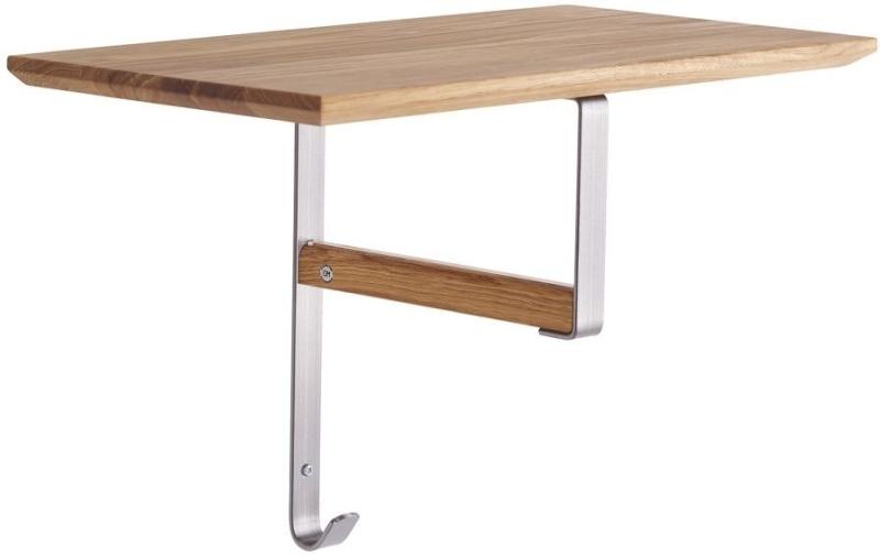Niva  Hattehylde  Lakeret Egetræ  H50x49